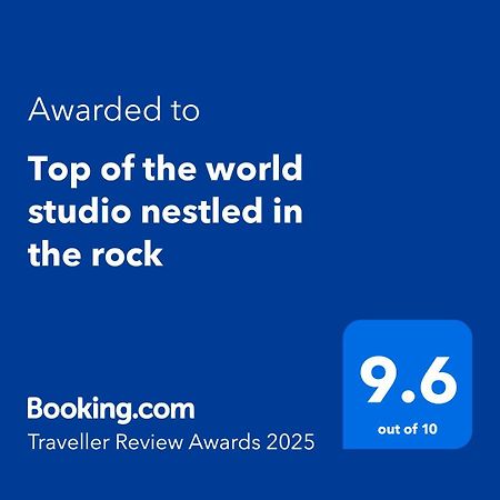 Top Of The World Studio Nestled In The Rock Queensberry 外观 照片